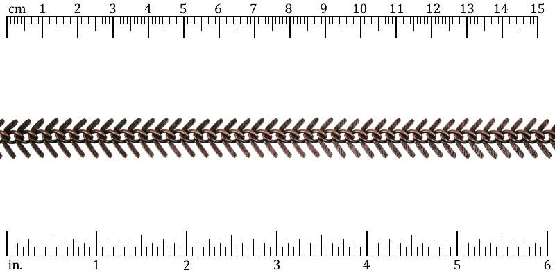 Ruler shown in 1/16-inch increments.<br>Click on image to zoom.