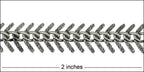 Small TEXTURED Fishbone chain ANTIQUE SILVER