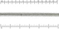Small TEXTURED Fishbone chain ANTIQUE SILVER