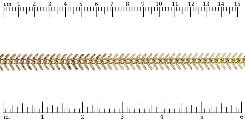 Ruler shown in 1/16-inch increments.<br>Click on image to zoom.