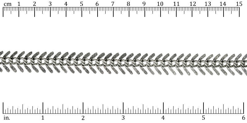 Ruler shown in 1/16-inch increments.<br>Click on image to zoom.
