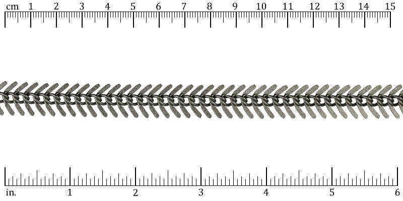 Ruler shown in 1/16-inch increments.<br>Click on image to zoom.