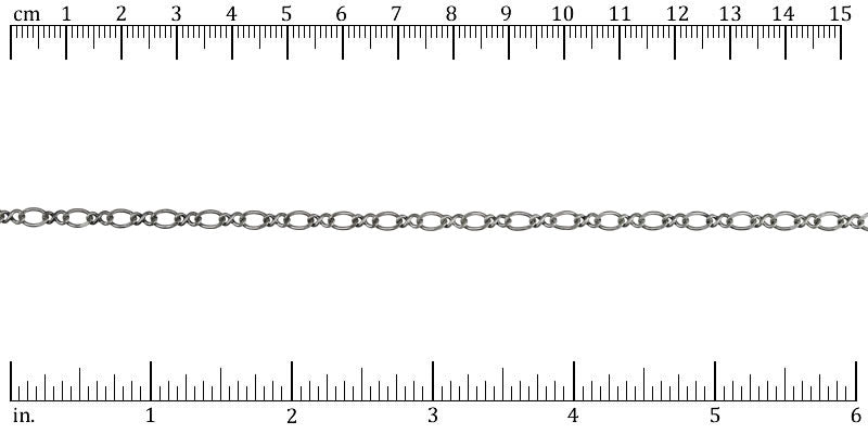 Ruler shown in 1/16-inch increments.<br>Click on image to zoom.