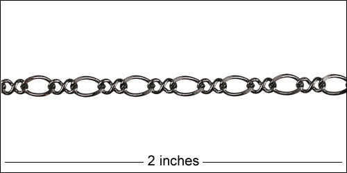 Figure 8 chain GUNMETAL