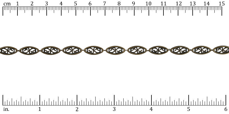 Ruler shown in 1/16-inch increments.<br>Click on image to zoom.