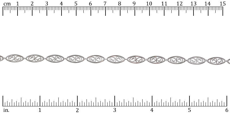 Ruler shown in 1/16-inch increments.<br>Click on image to zoom.