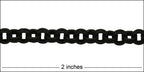 5mm Double Link chain NITE BLACK