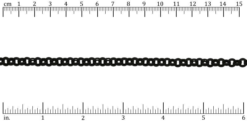 Ruler shown in 1/16-inch increments.<br>Click on image to zoom.