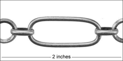CHELA chain ANT. SILVER