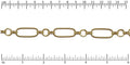 CHELA chain MATTE GOLD