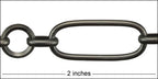 CHELA chain MATTE GUNMETAL