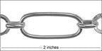 CHELA chain SILVER PLATE