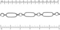 CHELA chain SILVER PLATE
