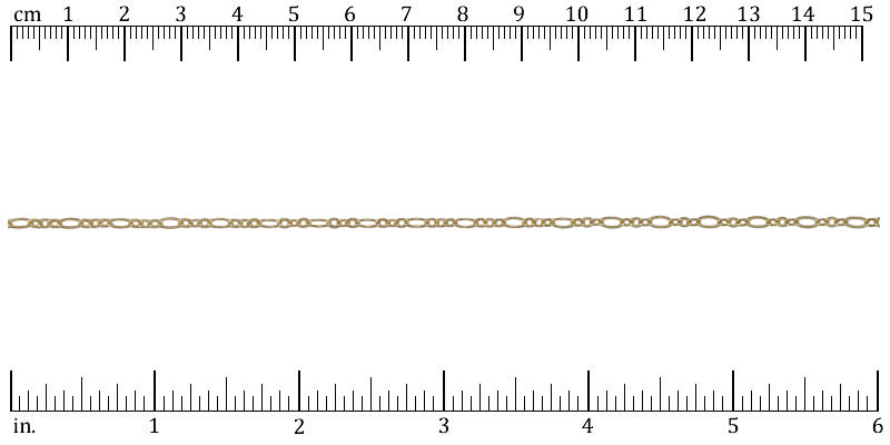 Ruler shown in 1/16-inch increments. Click on image to zoom.