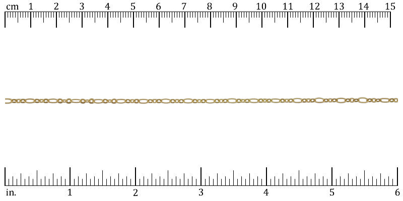 Ruler shown in 1/16-inch increments. Click on image to zoom.