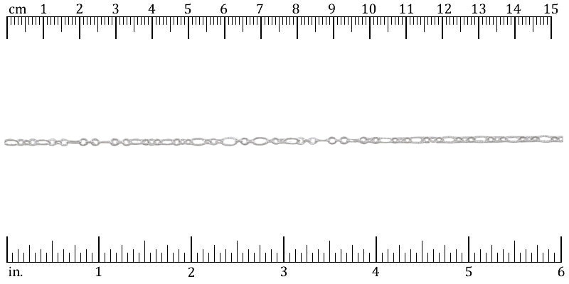 Ruler shown in 1/16-inch increments. Click on image to zoom.