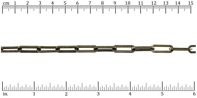 Ruler shown in 1/16-inch increments. Click on image to zoom.