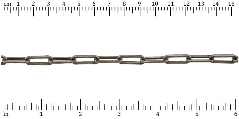 Ruler shown in 1/16-inch increments. Click on image to zoom.