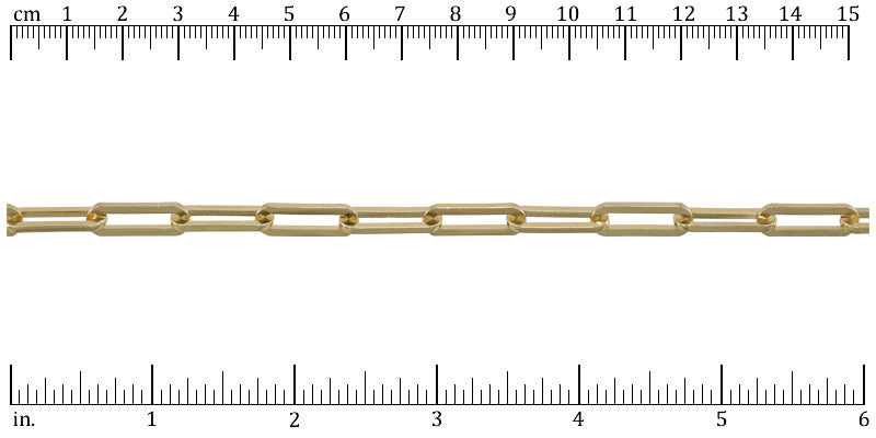 Ruler shown in 1/16-inch increments. Click on image to zoom.