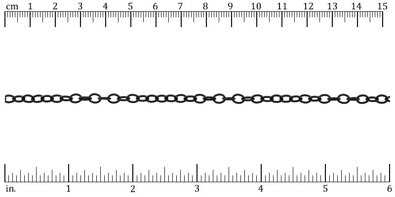Ruler shown in 1/16-inch increments. Click on image to zoom.