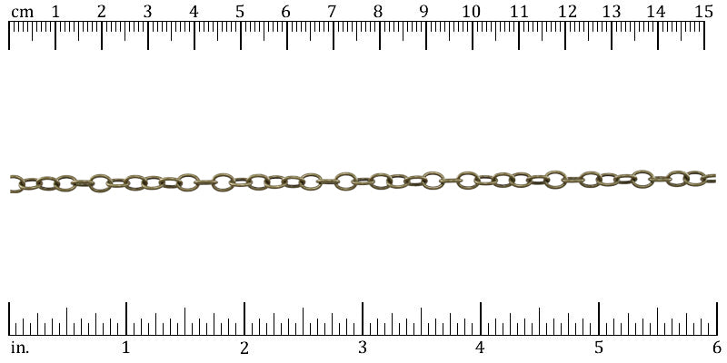 Ruler shown in 1/16-inch increments. Click on image to zoom.