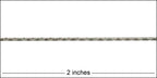 1mm beading chain ANT. SILVER