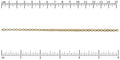 3mm Double Link chain GOLD