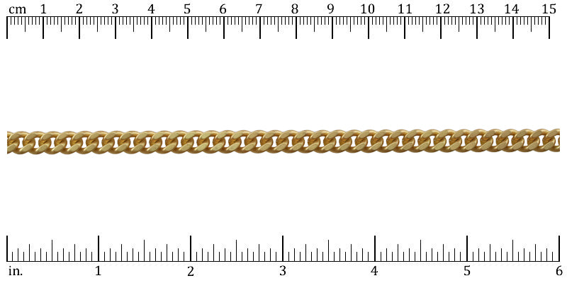 Ruler shown in 1/16-inch increments.<br>Click on image to zoom.
