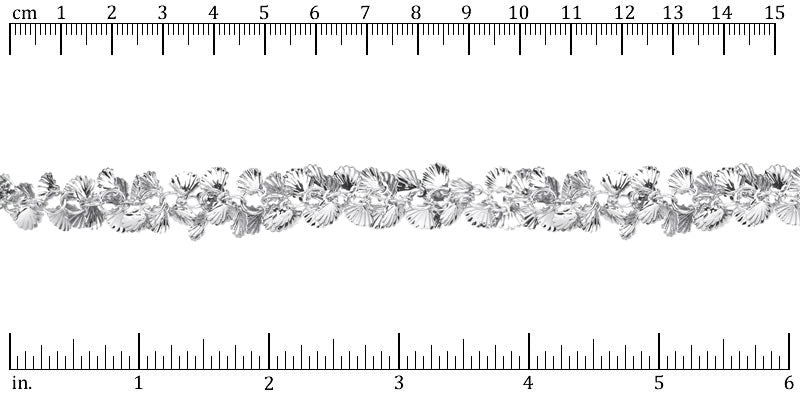 Shell Dangles Chain with Silver Plating