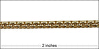 Venetian Rolo chain GOLD