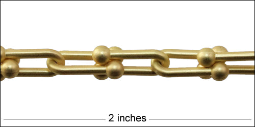 U-Link chain MATTE GOLD
