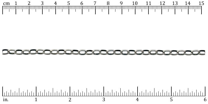 Ruler shown in 1/16-inch increments.<br>Click on image to zoom.