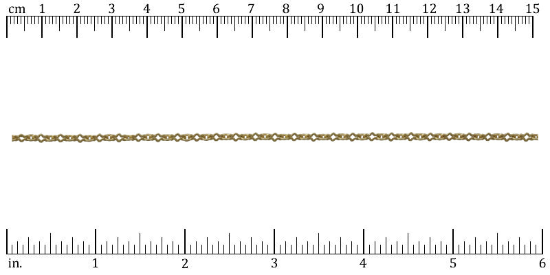Ruler shown in 1/16-inch increments.<br>Click on image to zoom.