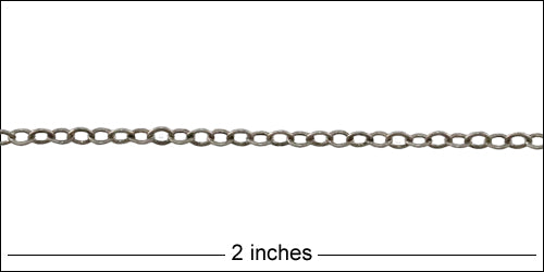 Cable chain X-Small ANT SILVER