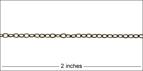Cable chain X-Small ANT BRASS