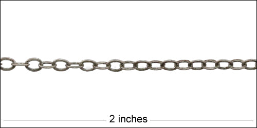 Cable chain Small ANT SILVER