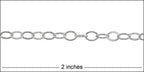 Cable chain Medium SILVER PLATE
