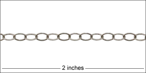 Cable chain Medium ANT SILVER