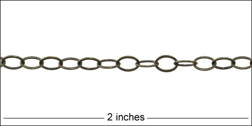 Cable chain Medium ANT BRASS