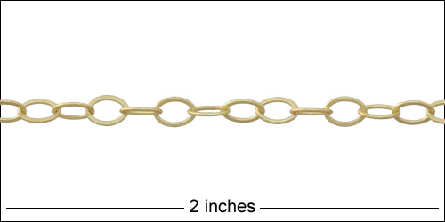 Cable chain Medium MATTE GOLD