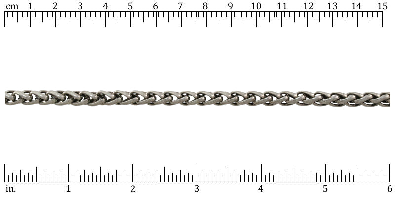 Ruler shown in 1/16-inch increments.<br>Click on image to zoom.