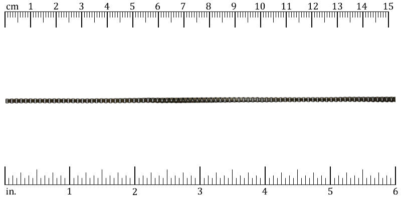 Ruler shown in 1/16-inch increments.<br>Click on image to zoom.