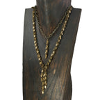 dagger dangles chain ANT. BRASS