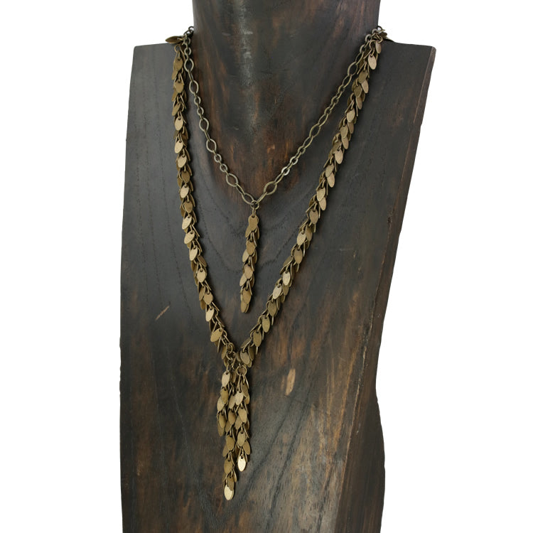 dagger dangles chain ANT. SILVER