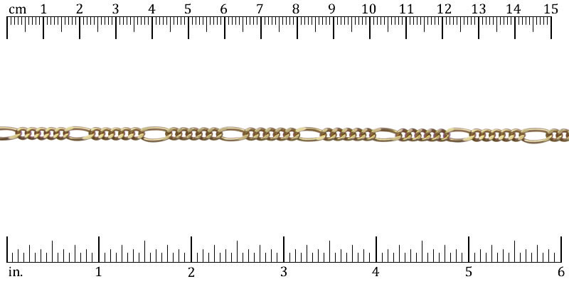 Ruler shown in 1/16-inch increments. Click on image to zoom.