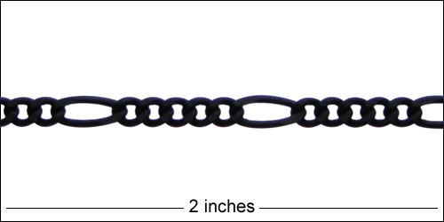 5:1 figaro chain NITE BLACK