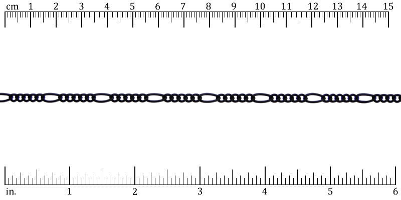 Ruler shown in 1/16-inch increments.Click on image to zoom.