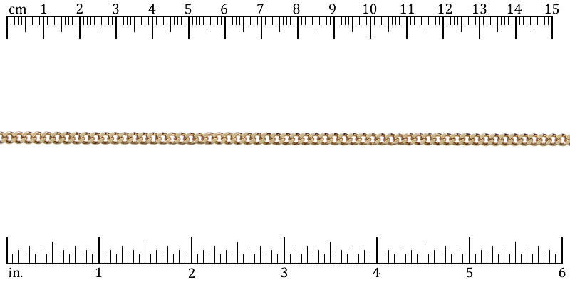 Ruler shown in 1/16-inch increments.Click on image to zoom.