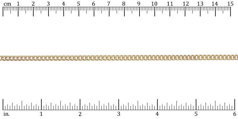 Ruler shown in 1/16-inch increments. Click on image to zoom.