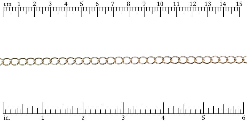 Ruler shown in 1/16-inch increments.<br>Click on image to zoom.